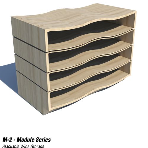 M Series  M4
Modular wine cabinetry. Unique stack 