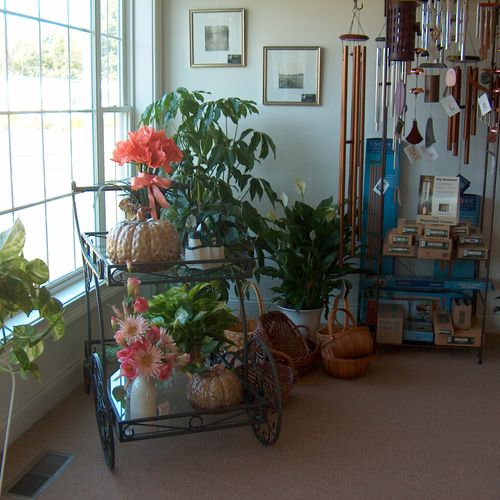 Woodstock Chimes, plants and gift items