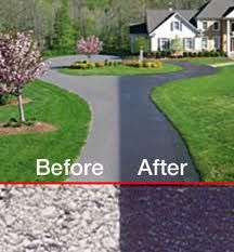 Before and After Sealcoating