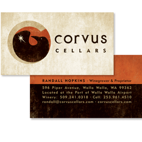 Corvus Identity and Business Cards