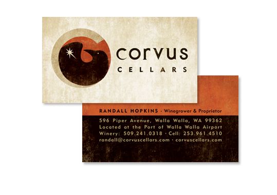 Corvus Identity and Business Cards