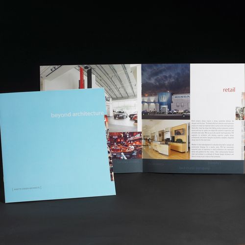 architectural firm brochure