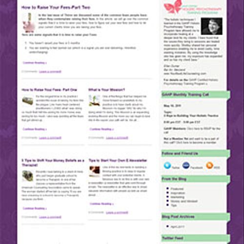 WordPress website build