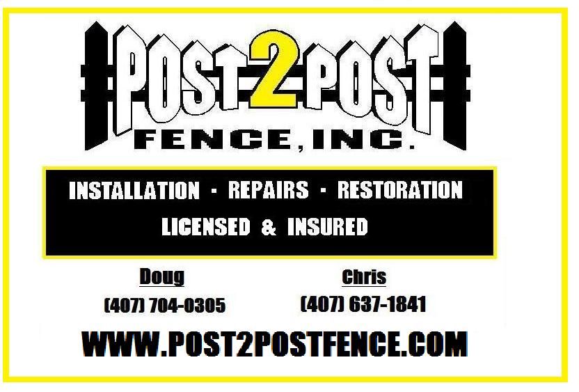 Post 2 Post Fence, Inc.
