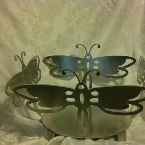 Dragonfly plant stand