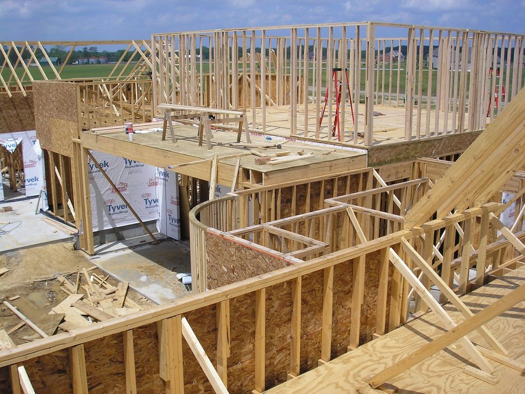 Custom Home under construction