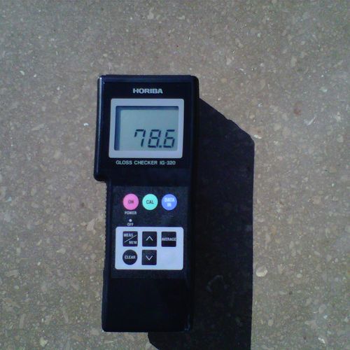 A Gloss Meter showing how we can give a regular co