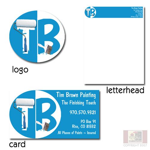 Logo, Stationary and Business Card by Sarah Folsom