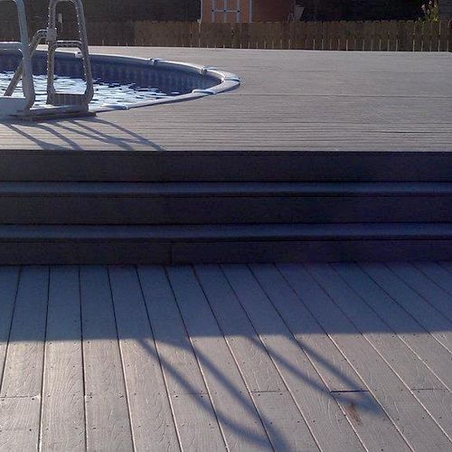 Composite Decking and Handrails