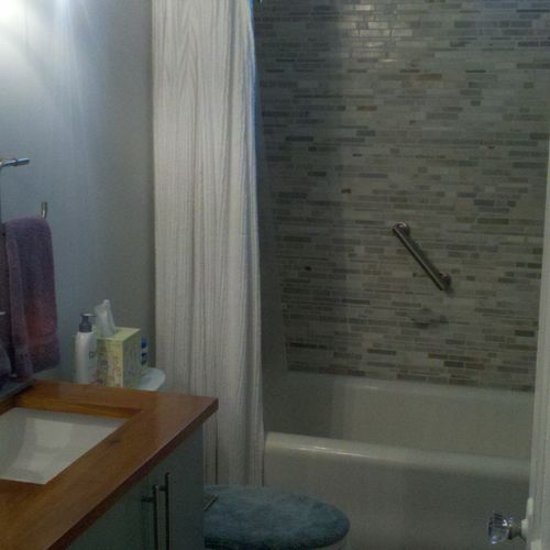 Another complete bathroom remodel.
