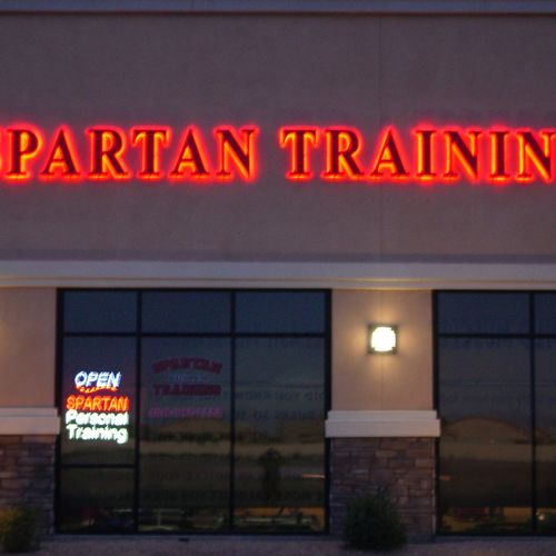 The Spartan Training Store Front