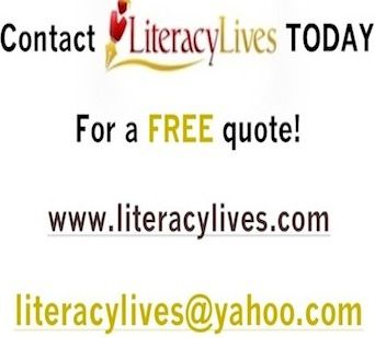 ** Email me directly for a quote--> literacylives 