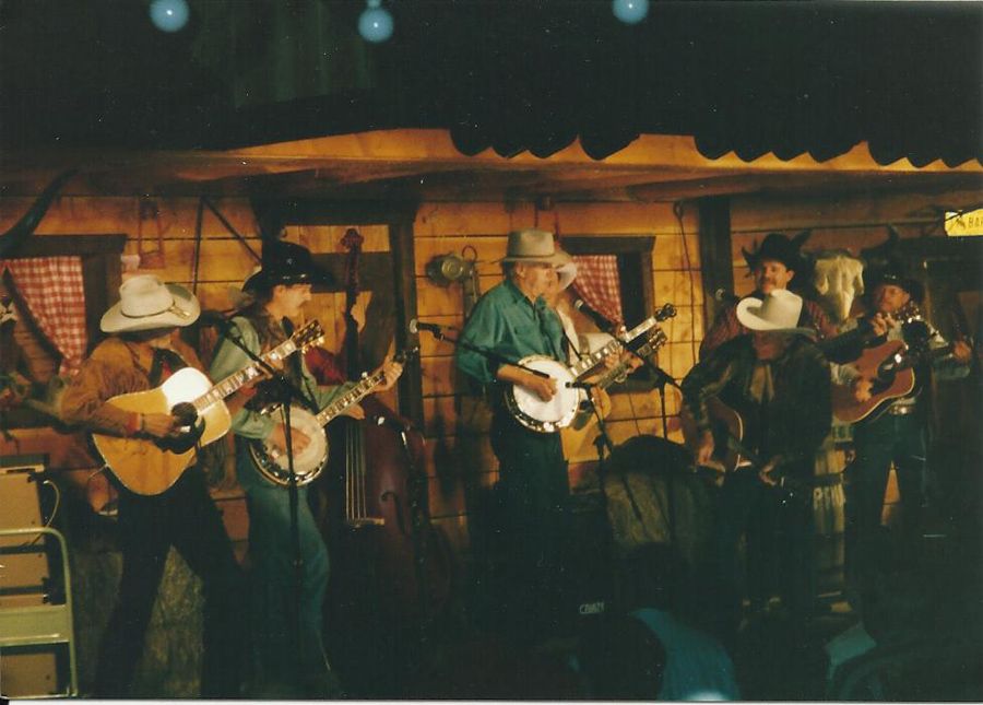 On stage with the Super Pickers&quot; in Jackson H