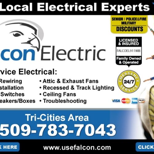 Falcon Electric-advertisement