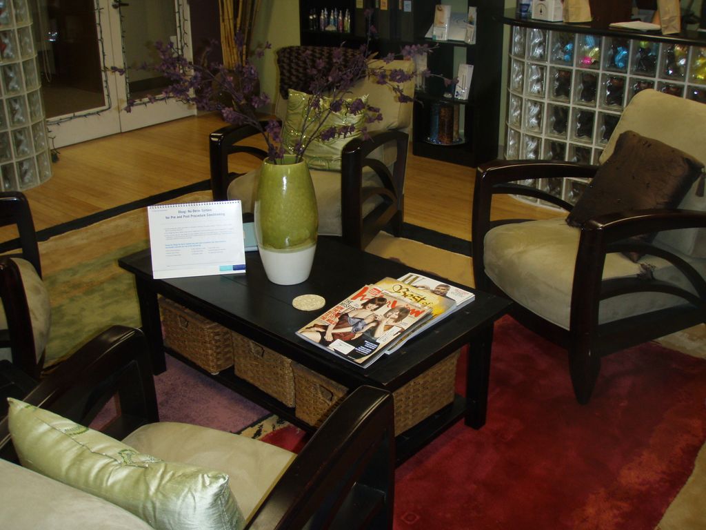 Med Spa lobby in Newport Beach