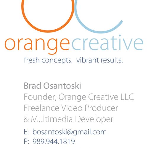 Orange Creative - Contact us today to learn more.