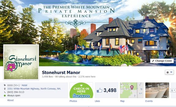 Stonehurst Manor Facebook and Brand Message