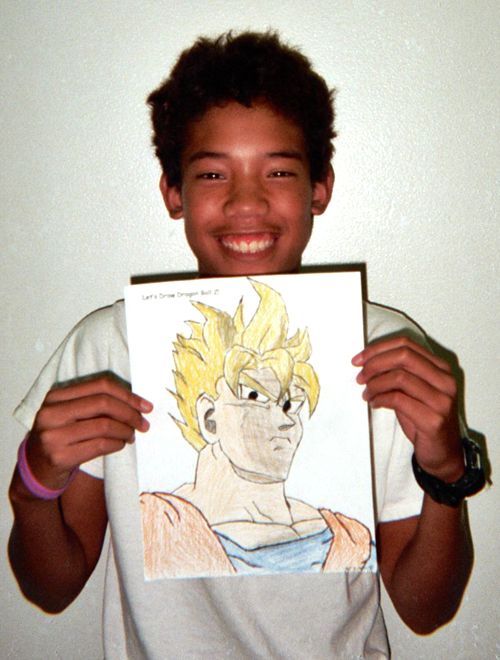 ... And Nick drew THIS popular character.