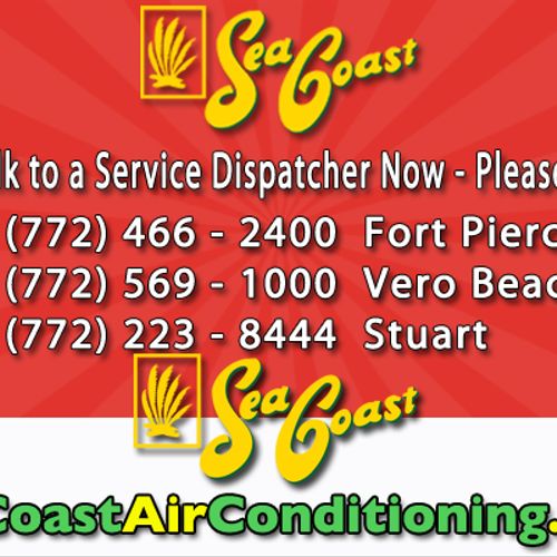 Sea Coast Air Conditioning Emergency Repairs