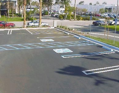 A Completed Parking Lot Project