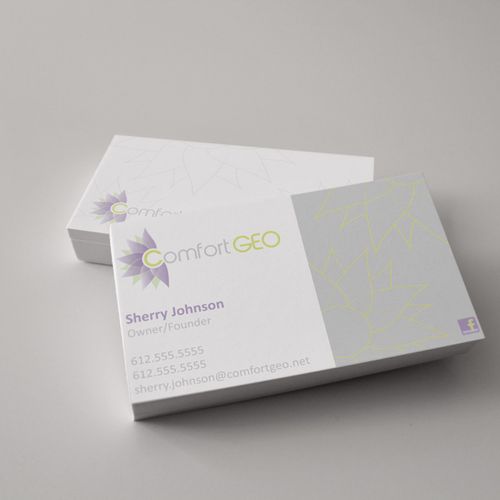 Comfort GEO Business Cards