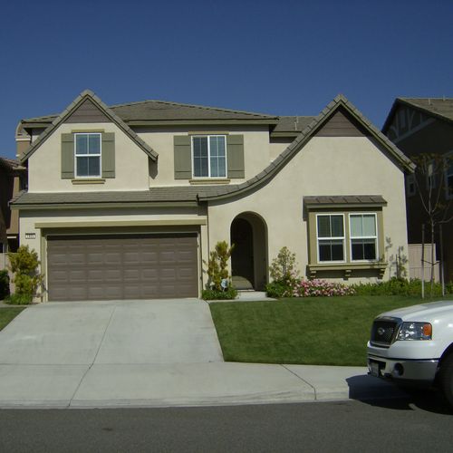 We manage single family homes as well as condos an