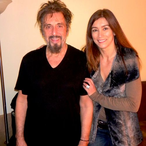 Lisa with Al Pacino