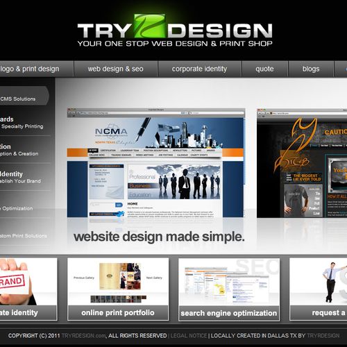 TryrDesign - Webdesign is our passion. We offer fu