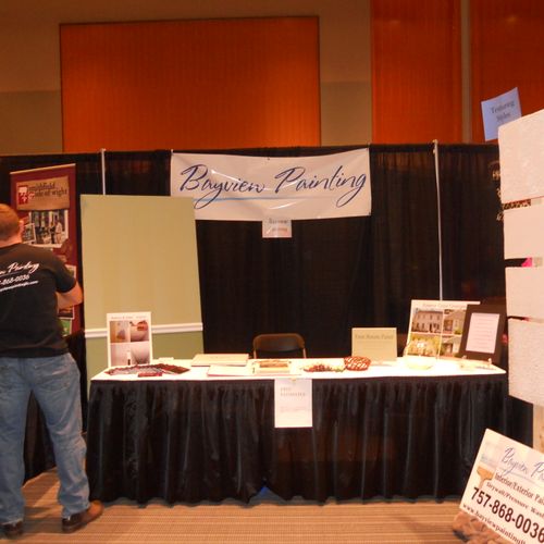 Our display at 2011 trade show.
