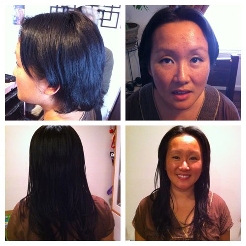 hair extensions by katherine