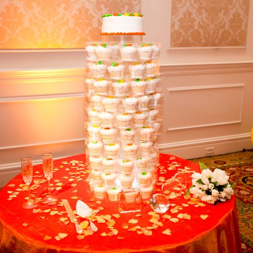 Our Lovely Cupcake tower