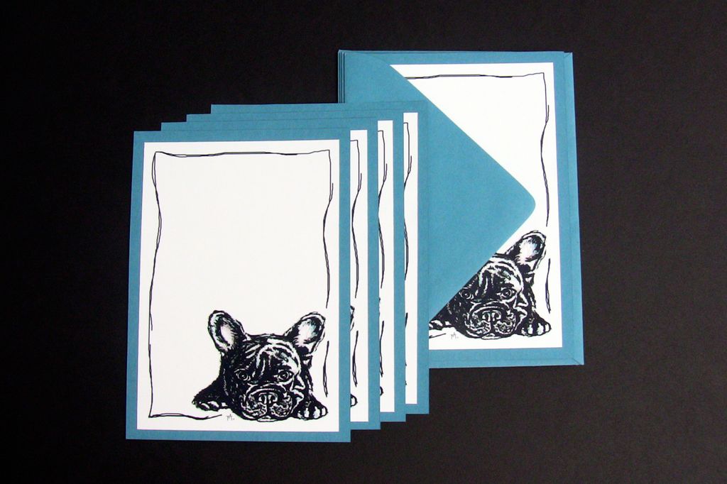 French Bulldog Stationery