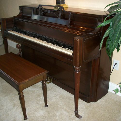 We make older pianos look and sound like new