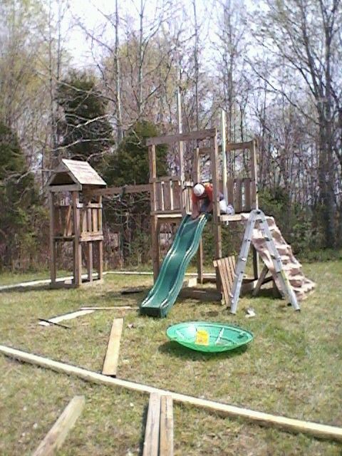 I disassembled, moved and re-constructed this Play
