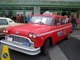 Old style checker cabs