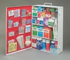 Get compliant with an OSHA approved first aid kit.