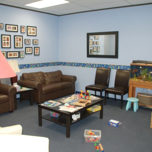 Our child friendly waiting room