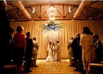 At the Metropolis Ballroom, a grand scale wedding 