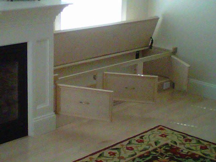 Built-in cabinets