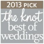 Voted "Best of Weddings" on TheKnot.com
