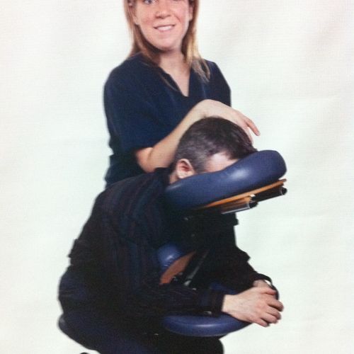 Chair massage for the workplace!