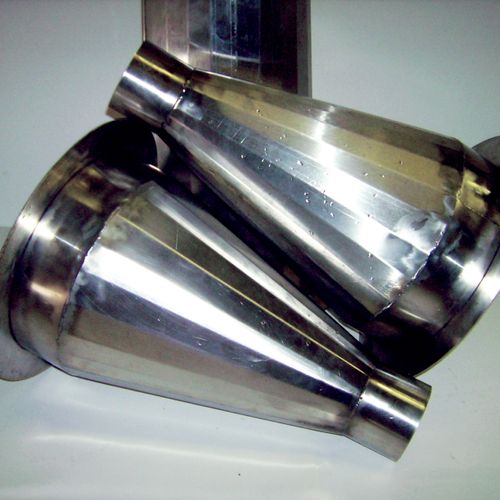 stainless cones for the food industry