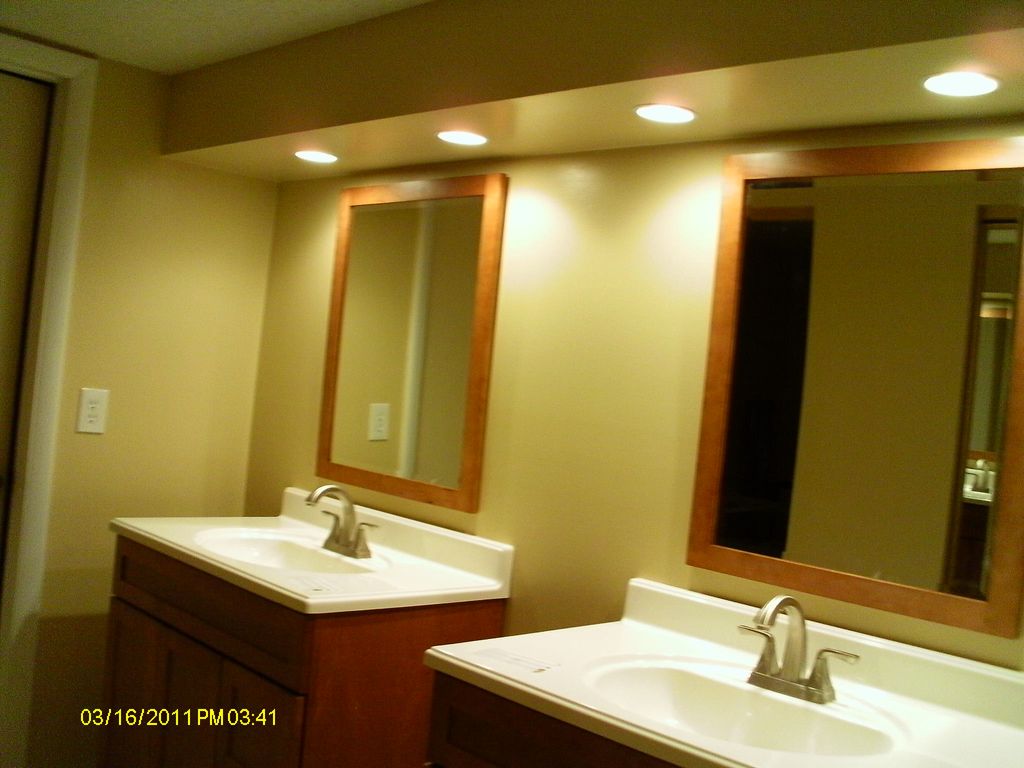Master Bath; same condo as above cherry floor abov