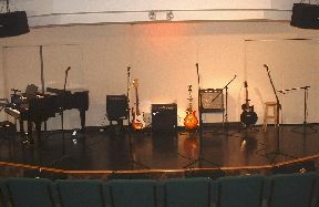 Performance hall stage