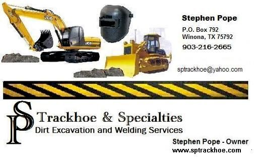 S.P. Trackhoe & Specialties