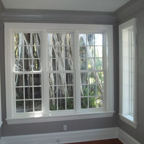 Custom window replacement and trim