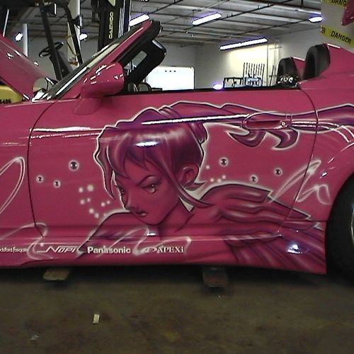 2Fast2Furious Movie - Airbrush all the movie cars