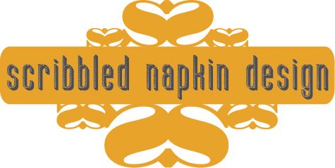 Scribbled Napkin Design