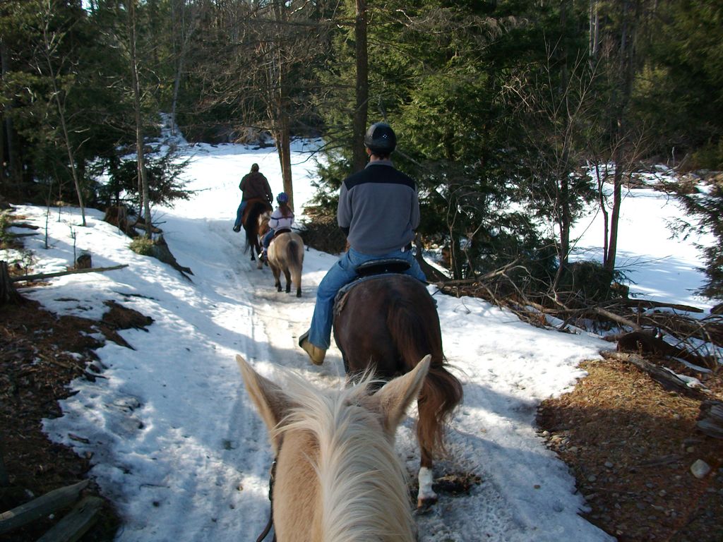 Early Spring Trail Riding