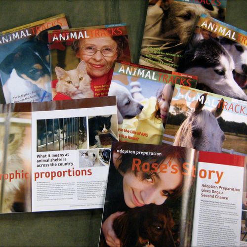 Animal Humane Society, Animal Tracks magazine. All